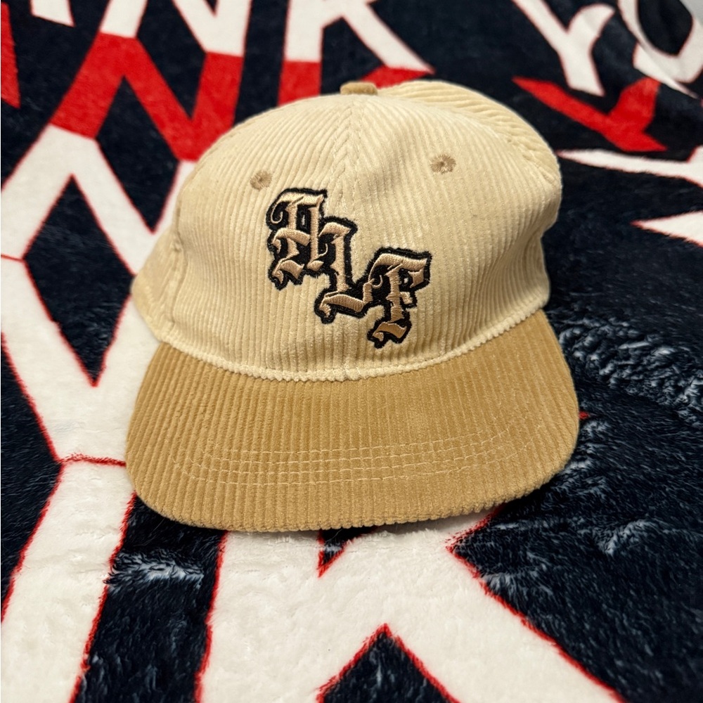 Tan Corduroy Baseball Cap